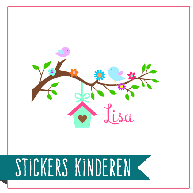 Stickers voor kinderkamers